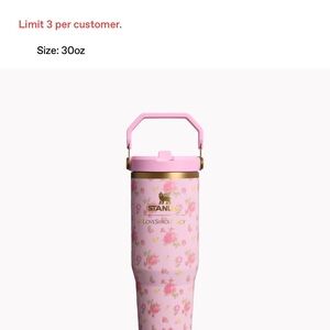 LoveShackFancy Stanley Ibiza Sunset 30oz Flip Straw Tumbler New in Box